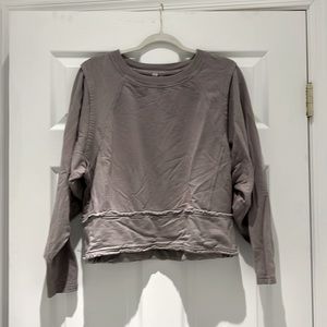 Free People sweatshirt and short set